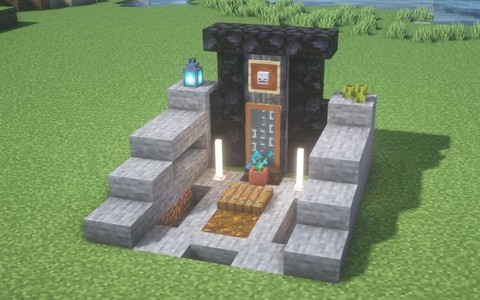 我的世界坟墓怎么做[图2]