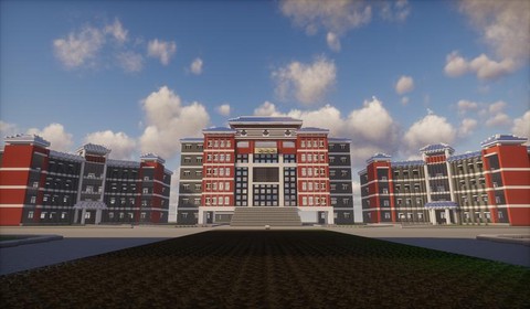 我的世界学校怎么建