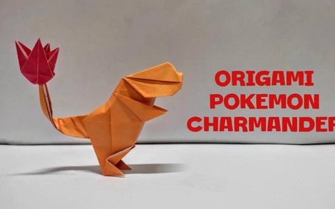 神奇宝贝小火龙怎么折[图2]