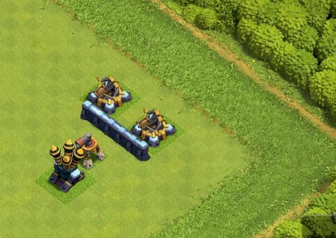 部落冲突空气炮怎么摆