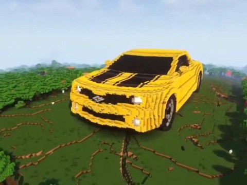 我的世界如何做汽车