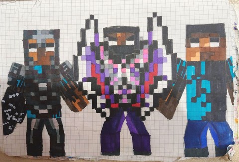 我的世界壁画怎么做