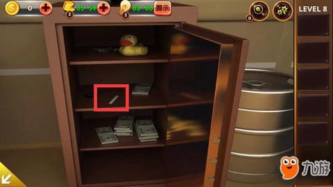密室逃脱1怎么过第8关