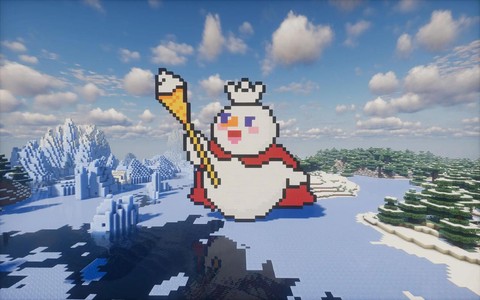 我的世界怎么做雪人[图1]