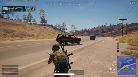 绝地大逃杀怎么扶车[图1]