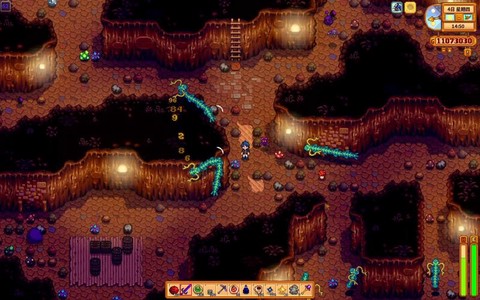 星露谷物语怎么炸矿洞