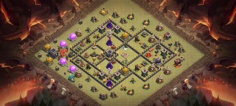 部落冲突9本回字阵怎么打[图2]