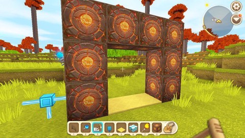 迷你世界隐形门怎么做